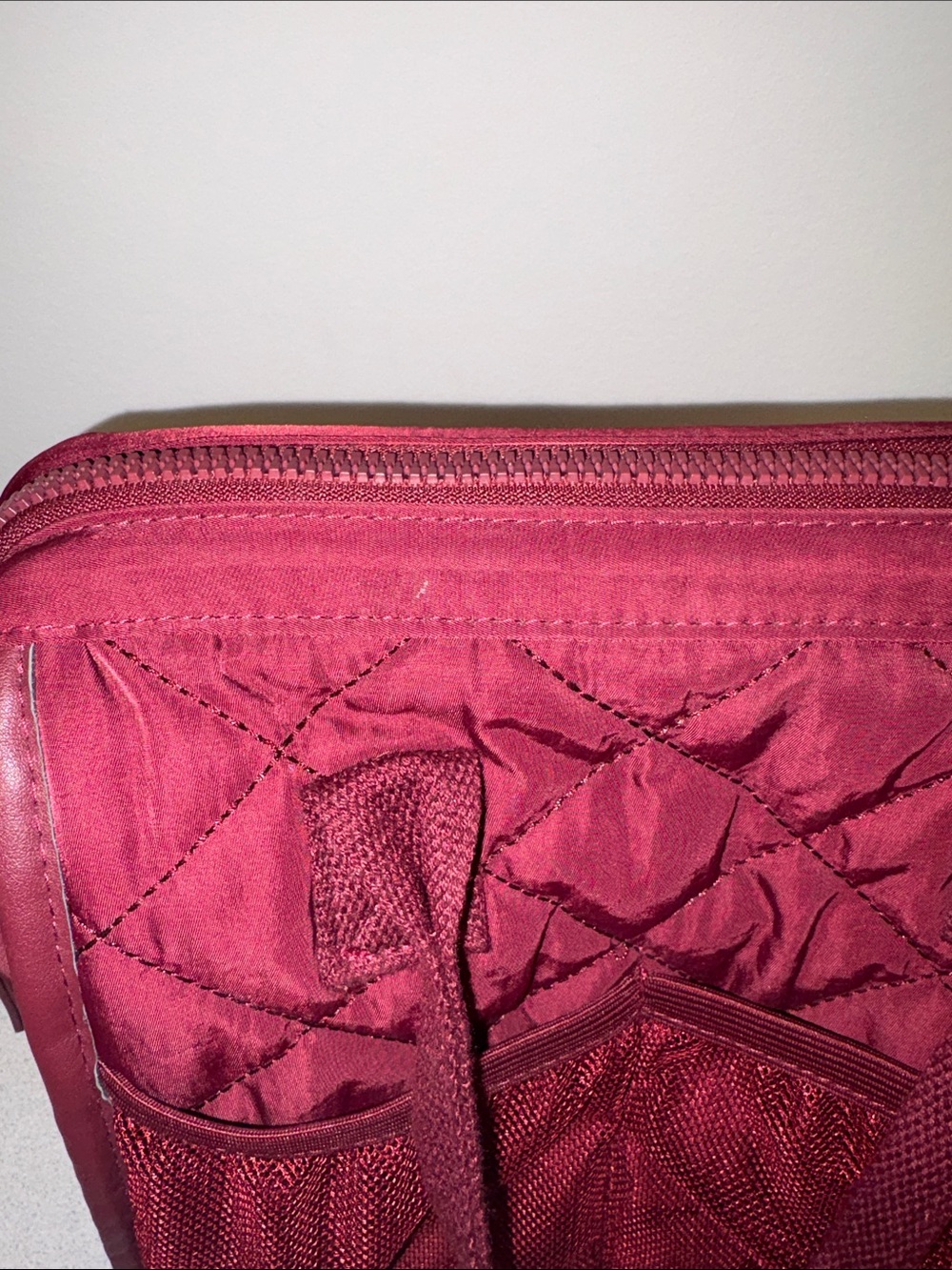 Poppy & Peonies Commuter Backpack and The Lunch Bag in Berry Work/School/Travel - Picture 13 of 16